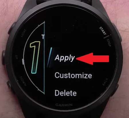 How to Customize Watch faces on Forerunner 165